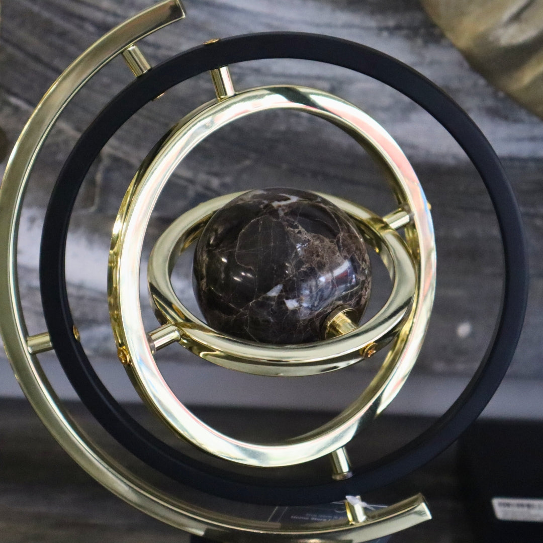 MARBLE ARMILLARY SPHERE  SMALL 32cm Ivan