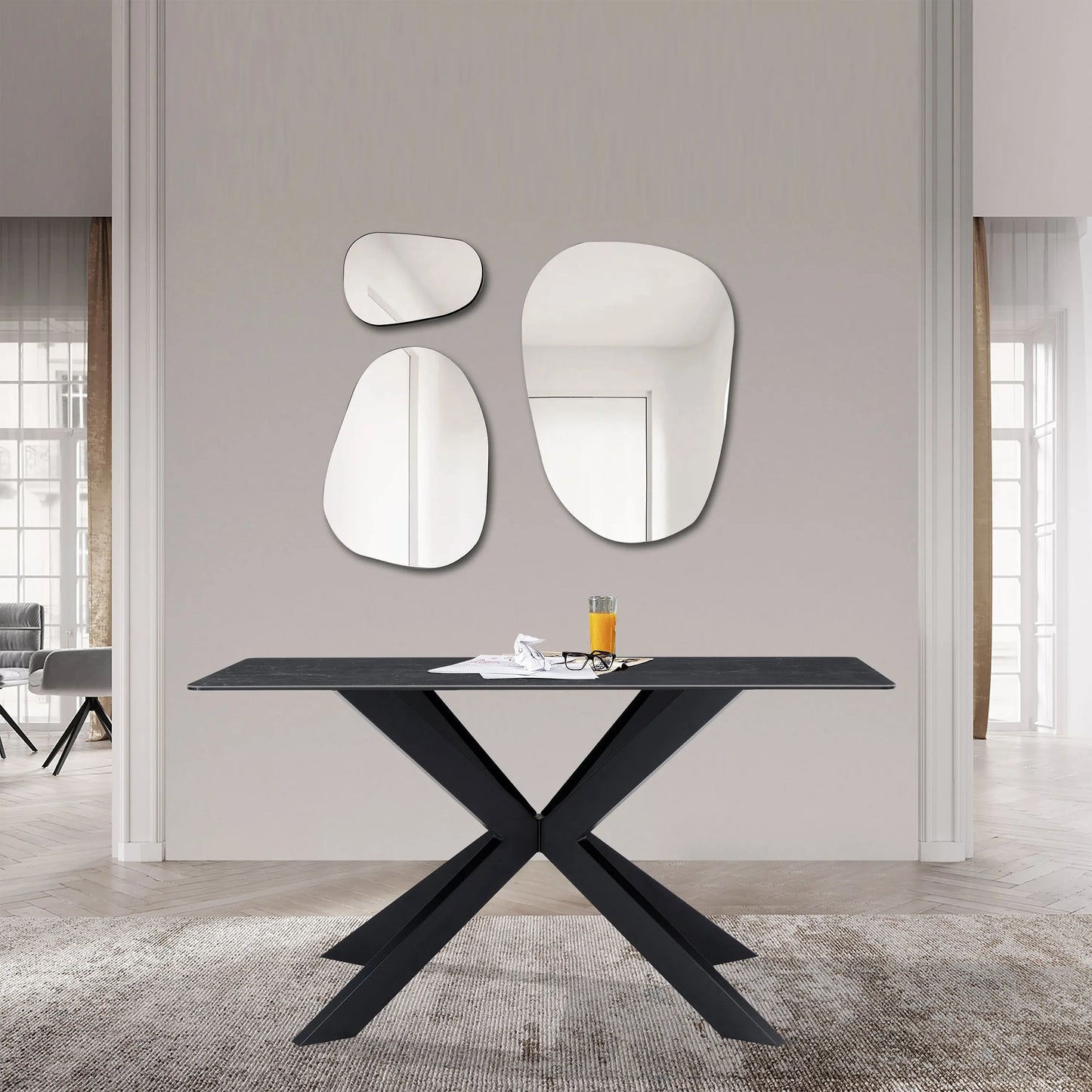 Apollo Black Dining Table