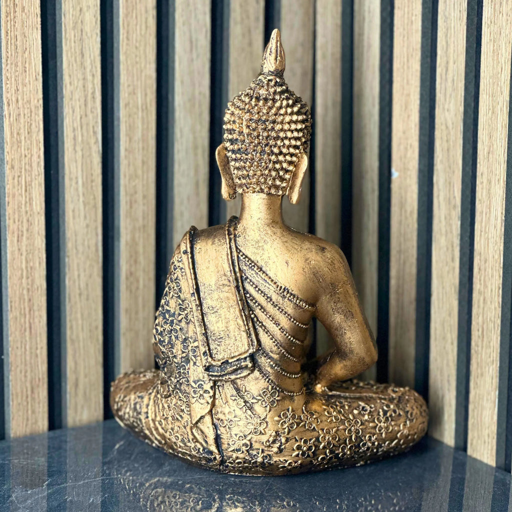 Sitting Thai Buddha Tealight Holder N/A