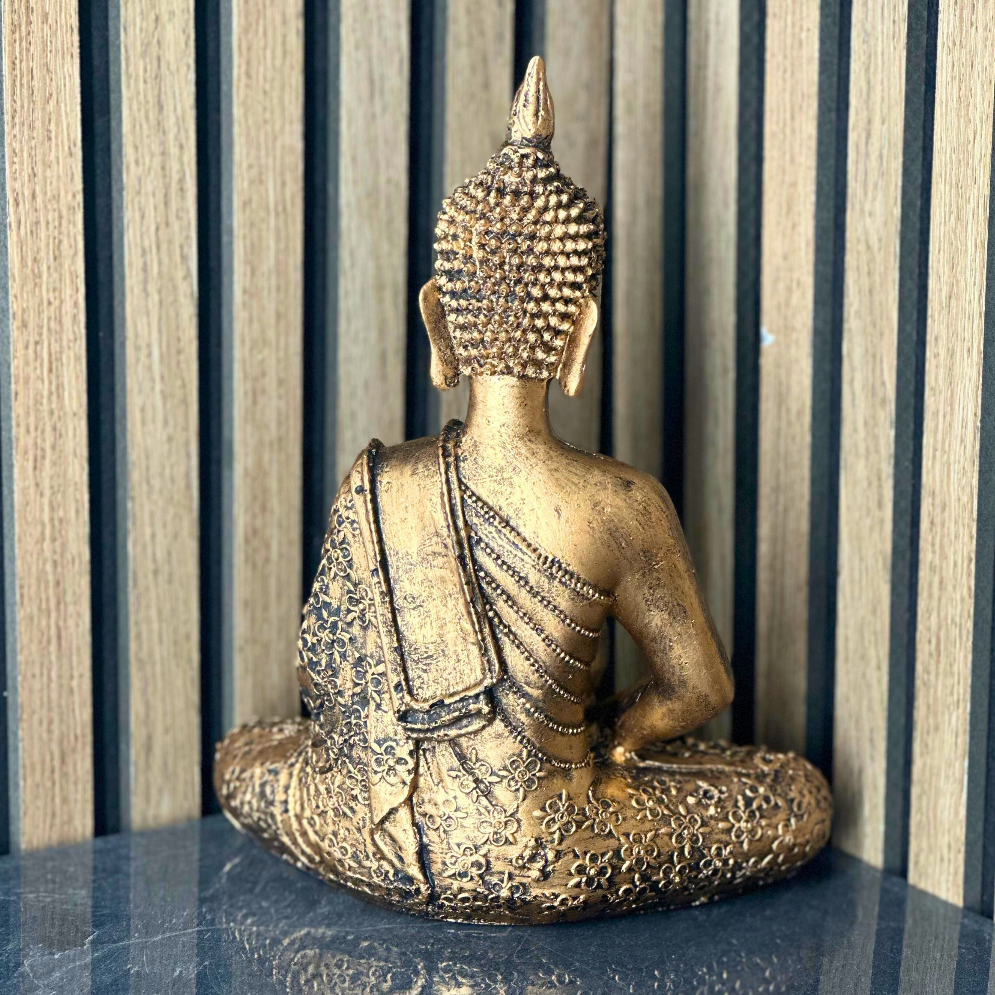 Sitting Thai Buddha Tealight Holder N/A