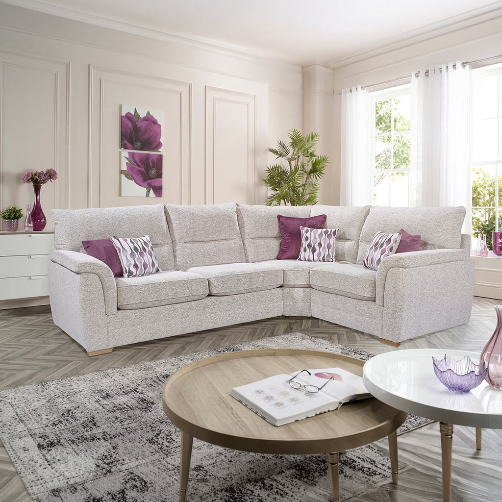 Keaton High Back Corner Sofa Range Lebus