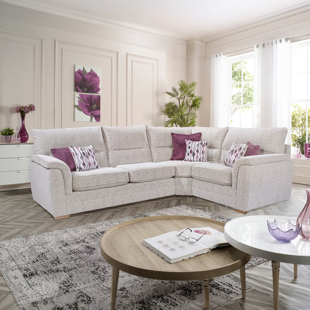 Keaton High Back Corner Sofa Range Lebus