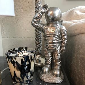 Silver Standing Astronaut Ornament Home Store Living