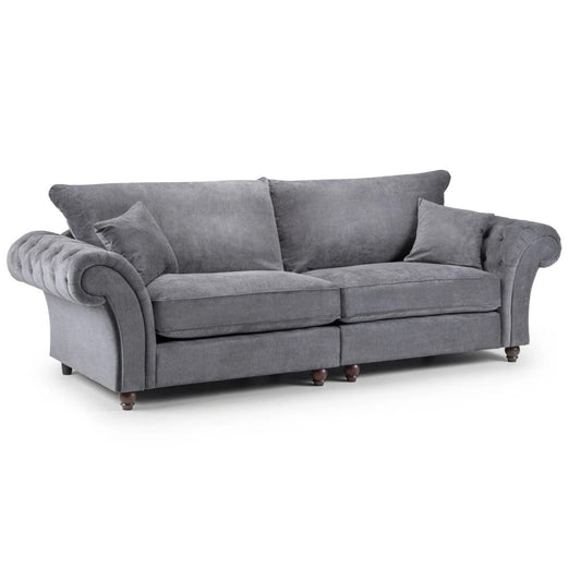 Windsor Fullback Sofa (4 Seater) Grey Home Store Living