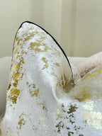 Paul Moneypenny Spoiltrotten Gold Large Cushion 59 x 59 malini