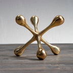 Prota Jack Sculpture Silver or Gold Finish Home Store Living