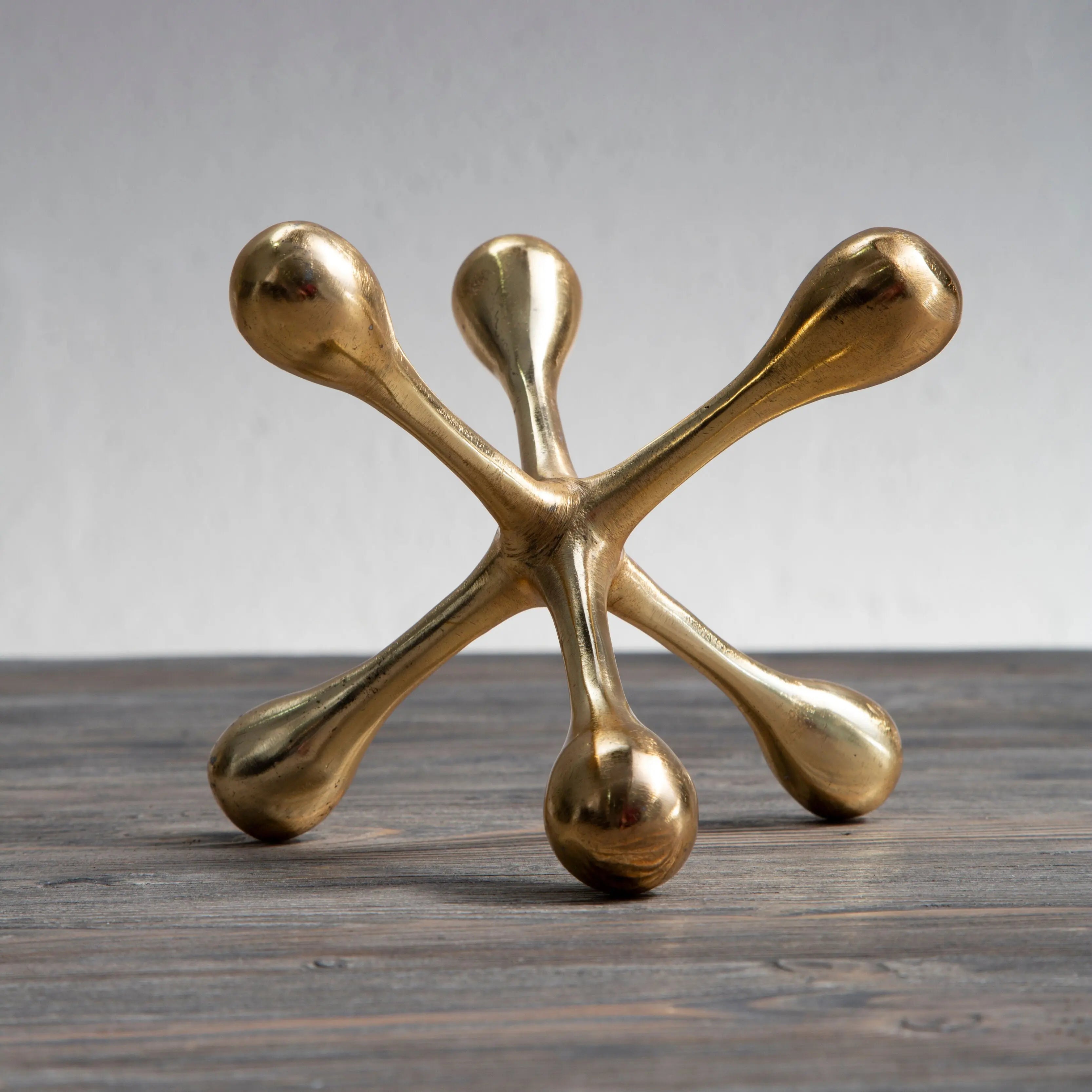 Prota Jack Sculpture Silver or Gold Finish Home Store Living