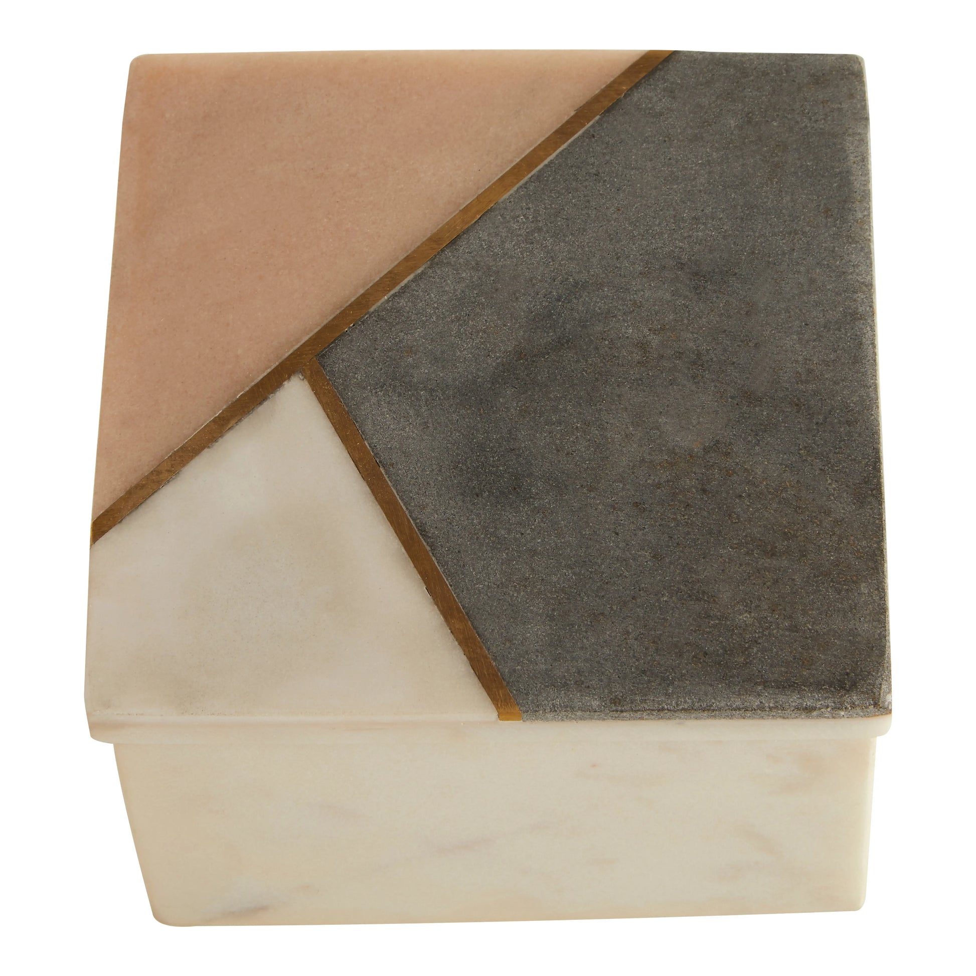 Yaga Marble Rectangle Trinket Box - Home Store Living