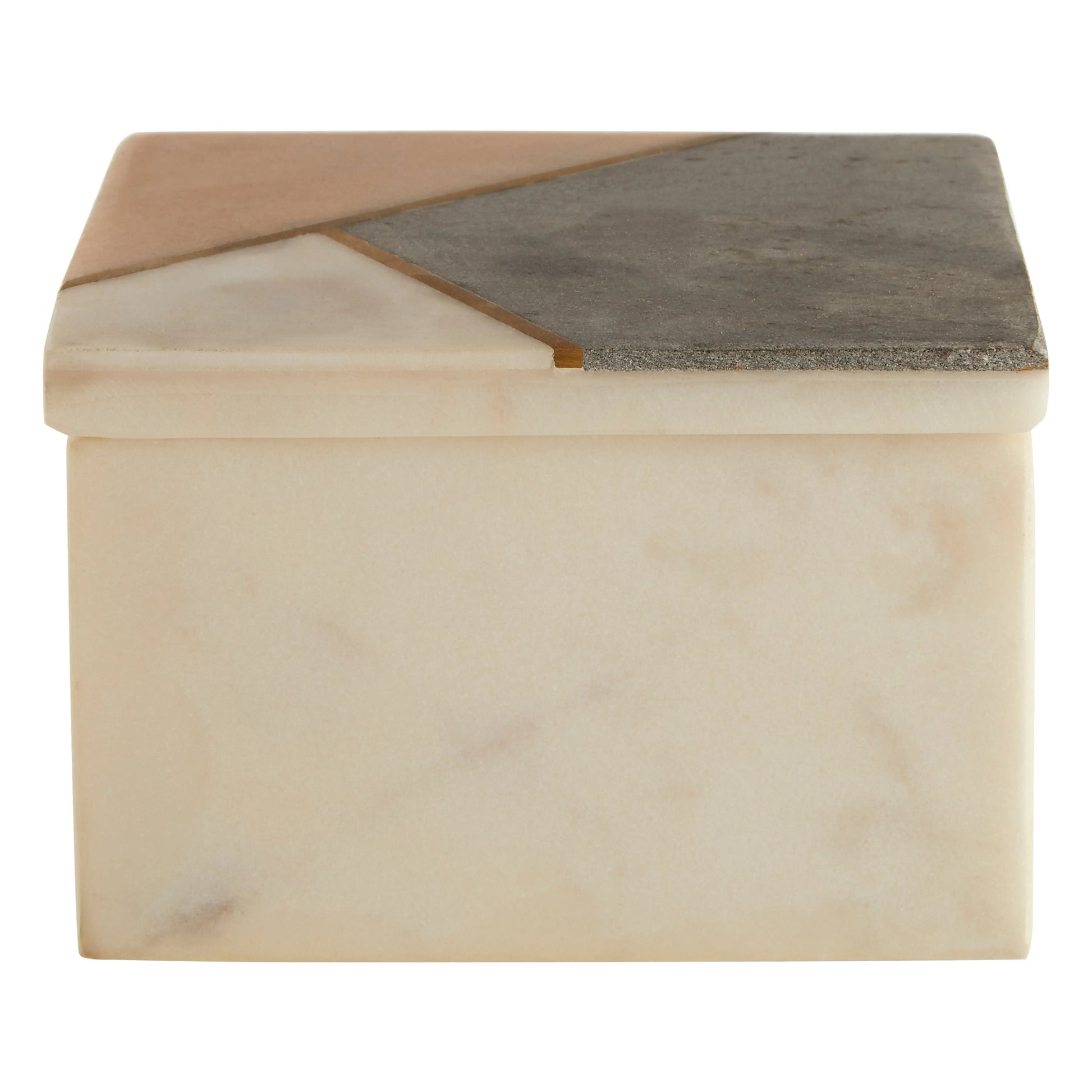 Yaga Marble Rectangle Trinket Box - Home Store Living