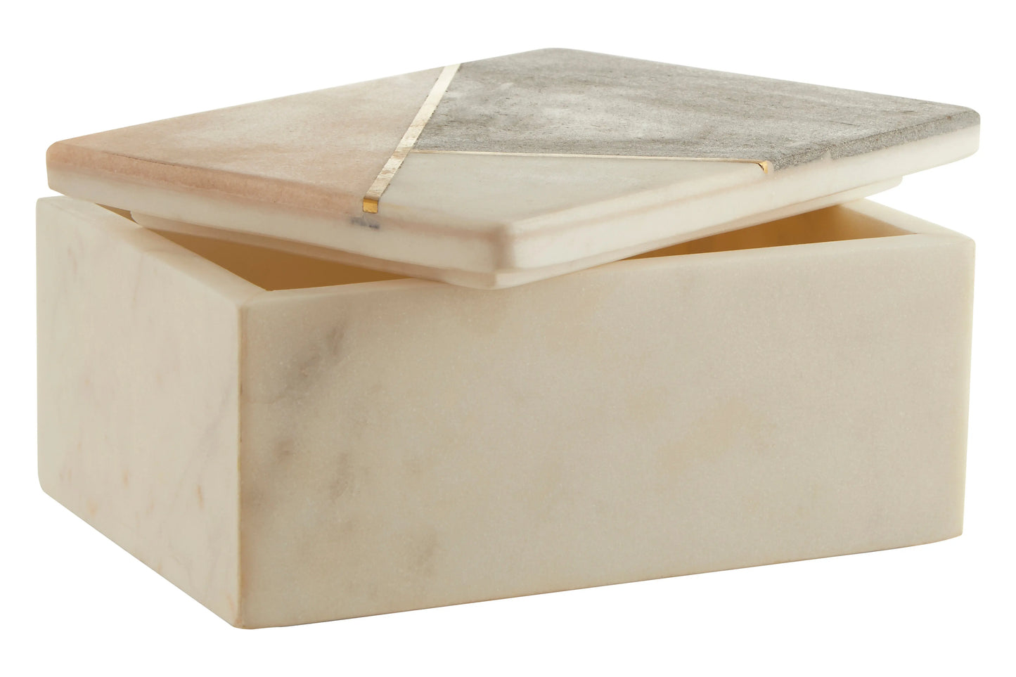 Yaga Marble Rectangle Trinket Box - Home Store Living