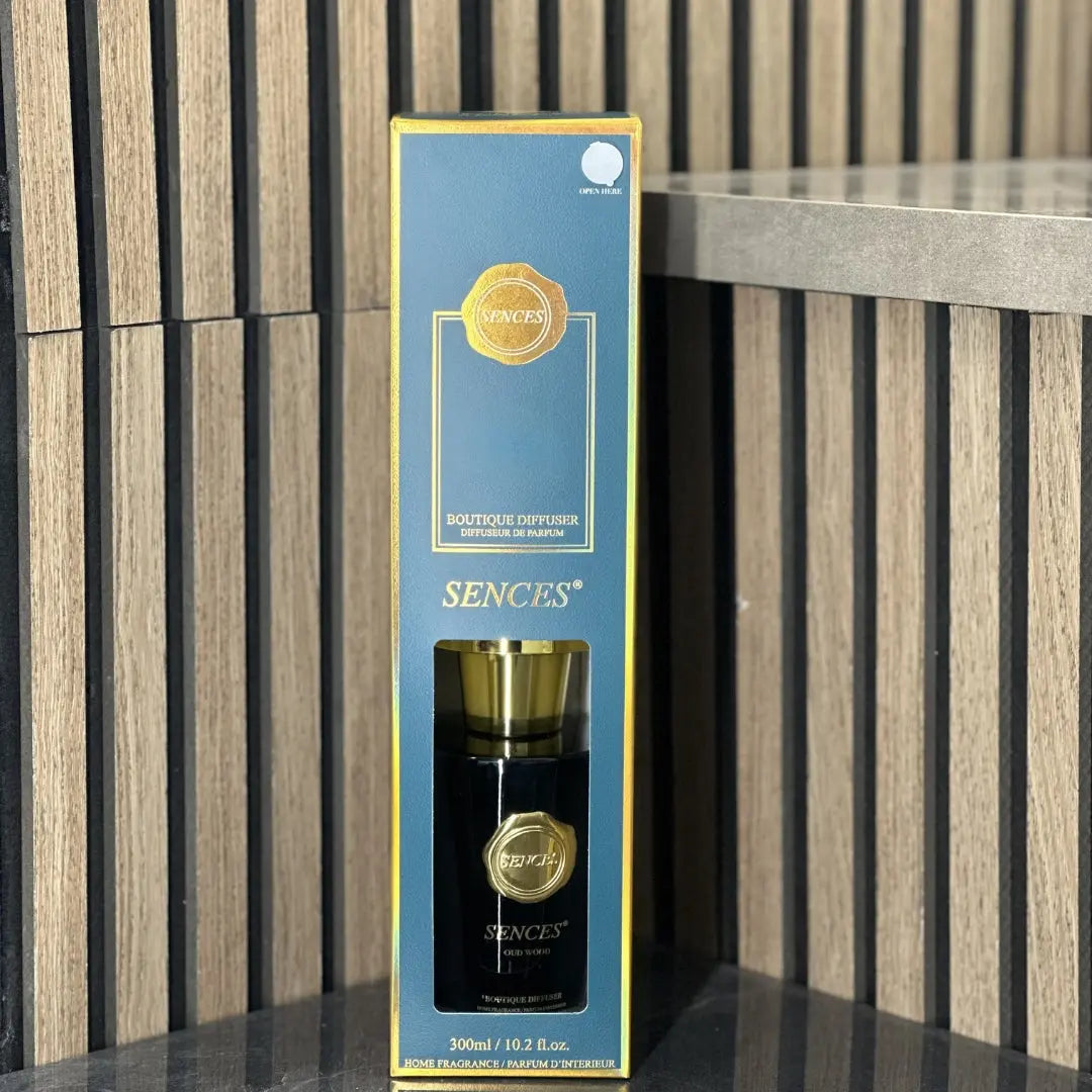 300ml Sences luxury reed diffuser scented Oud Wood Baltus Ltd