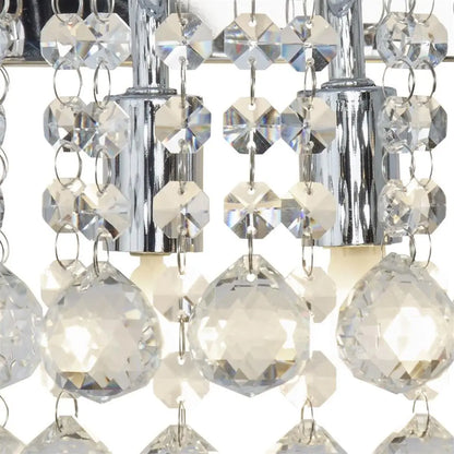 Hannah Crystal Wall Light Home Store Living