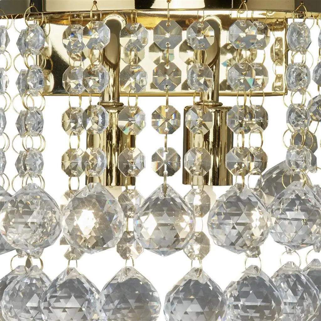 Hannah Crystal Wall Light Home Store Living