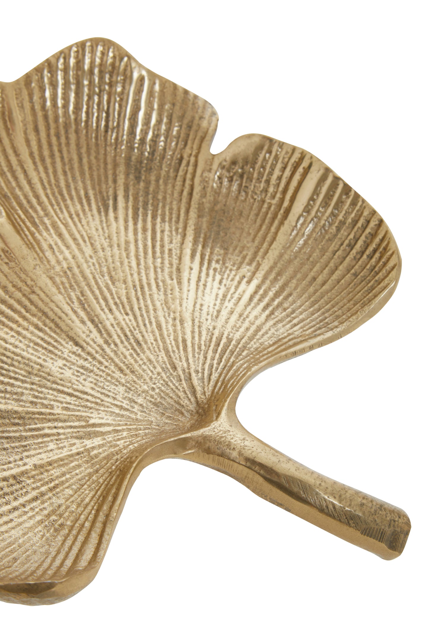 Antique Gold Prota Gojo Leaf Dish Home Store Living