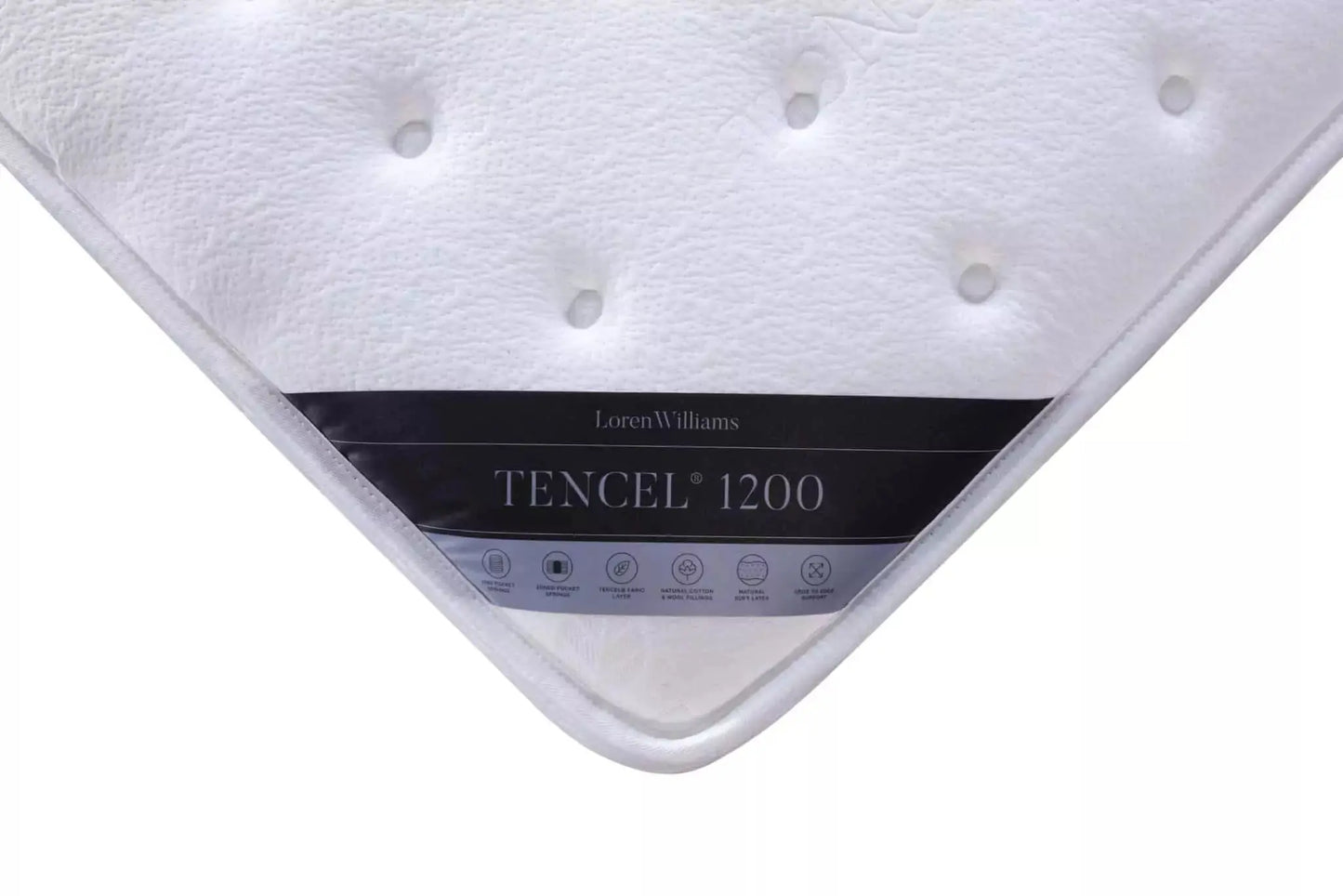 Tencel 1200 Pocket Sprung Mattress Home Store Living