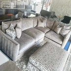 Jive Silver - Sofia Sofa Fabric Sample Home Store Living