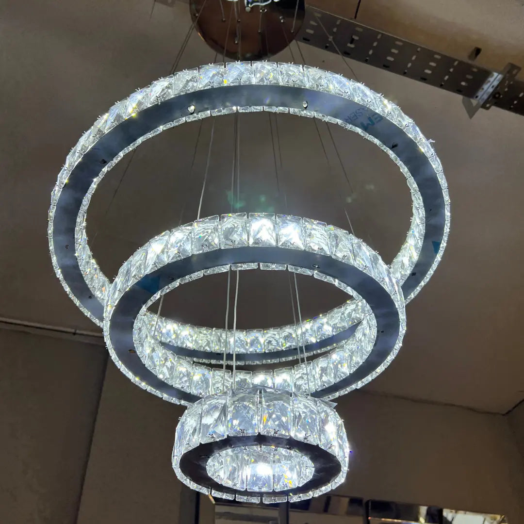 Octavia Crystal LED Pendant Light Home Store Living