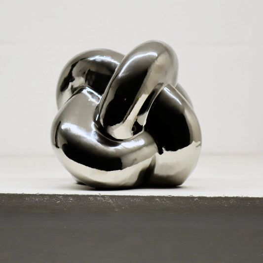 Decorative Ceramic Knot Sculpture - Home Store Living