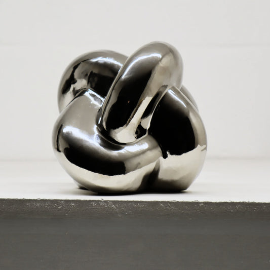 Decorative Ceramic Knot Sculpture - Home Store Living