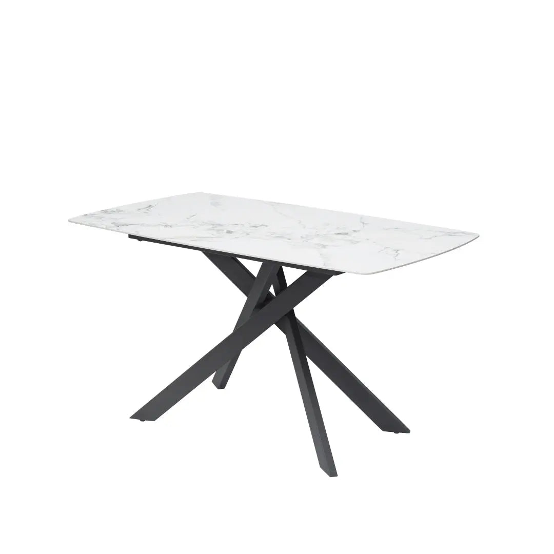 Lima 1.35m Marble Dining Table