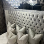 Ambassador Velvet Wing Bed Home Store Living