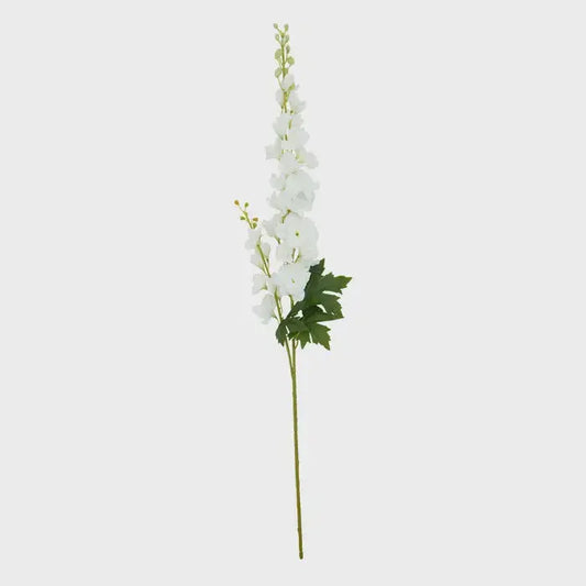 Fiori White Delphinium Spike 90cm premier housewares