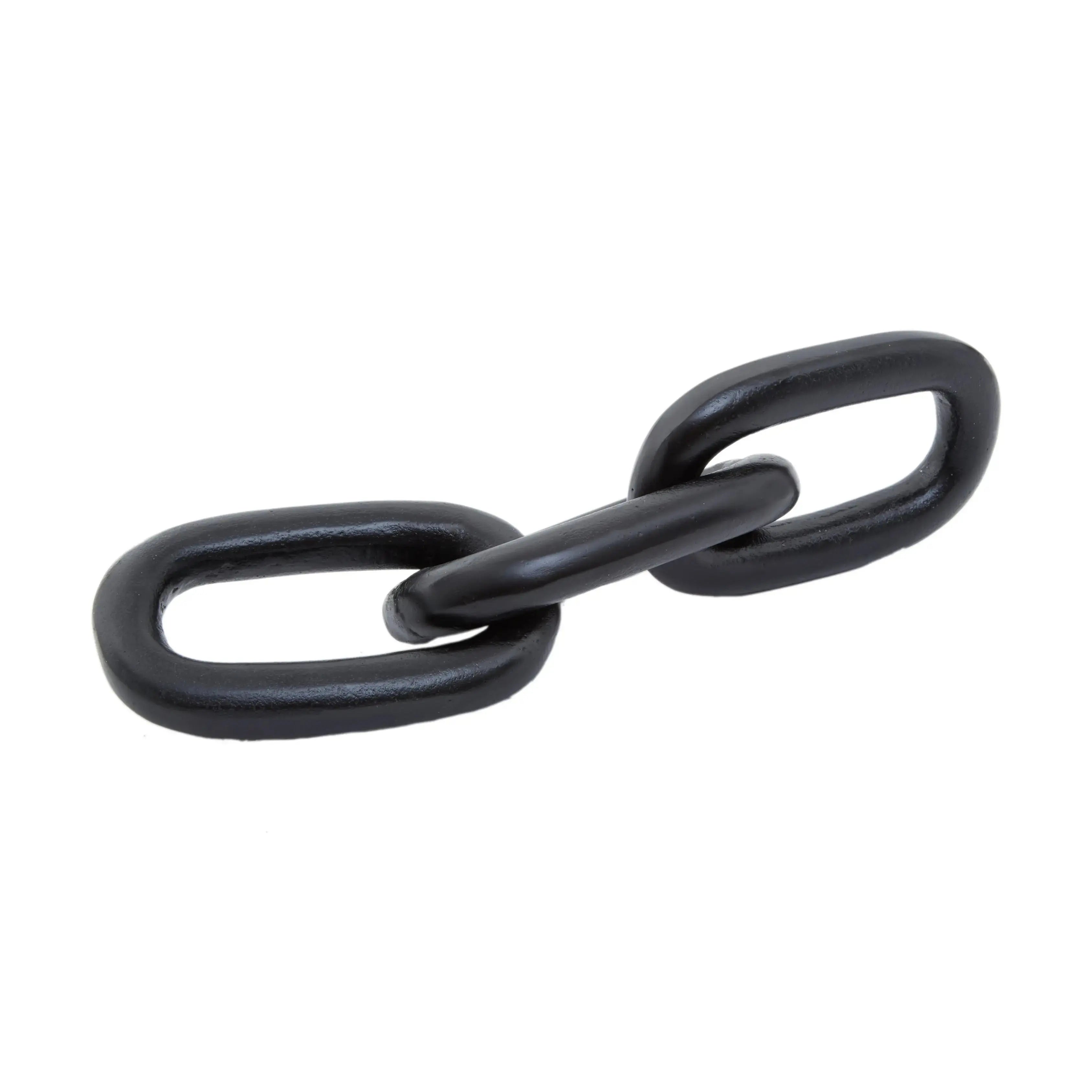 Prota Large Black Aluminium Chain Sculpture - Home Store Living