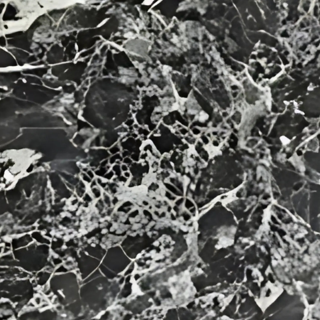 Chelsea Marble Coffee Table With Chrome Legs AWS