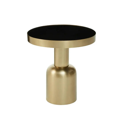 Moorgate Gold Finish Large Side Table Home Store Living