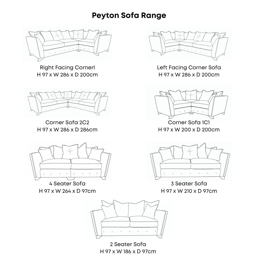 Peyton Truffle Sofa Range