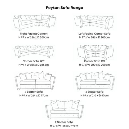 Peyton Truffle Sofa Range Home Store Living