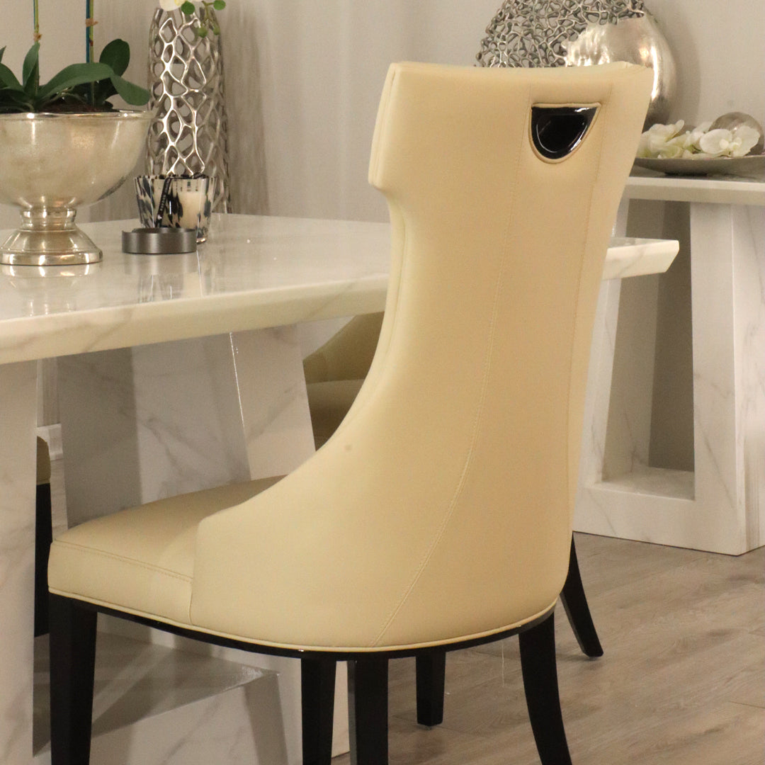 Brooklyn Cream Dining Chairs (Sold In Pairs) Home Store Living