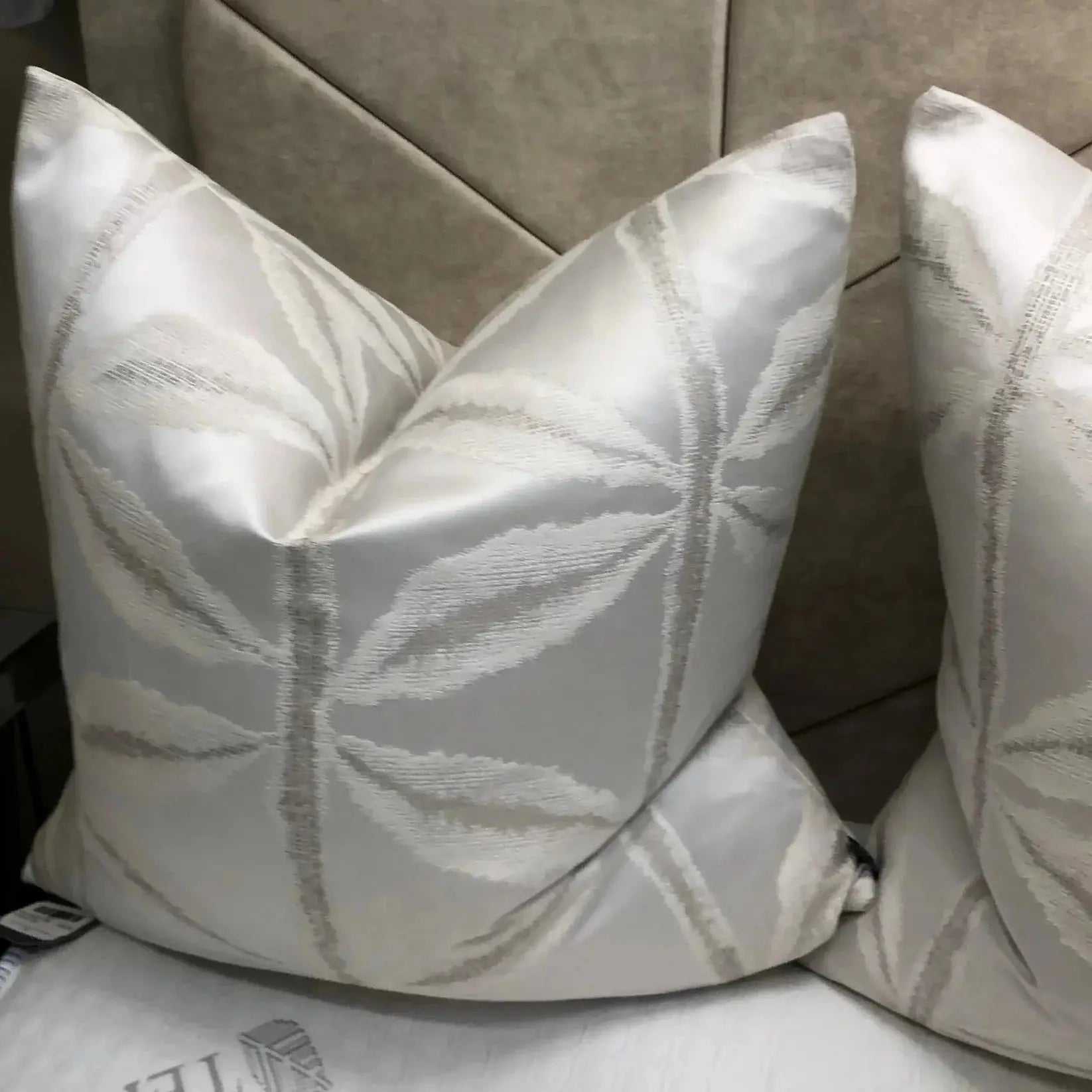 Palm Feather Filled Cushion riva home