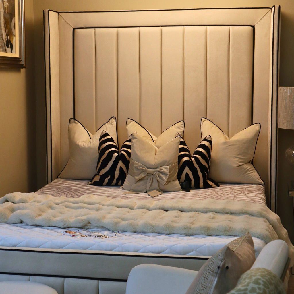 Florence Wings Bed & 2m Split Headboard Home Store Living