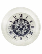 Mirrored Antique Gear Wall Clock Mcgowan and rutherford