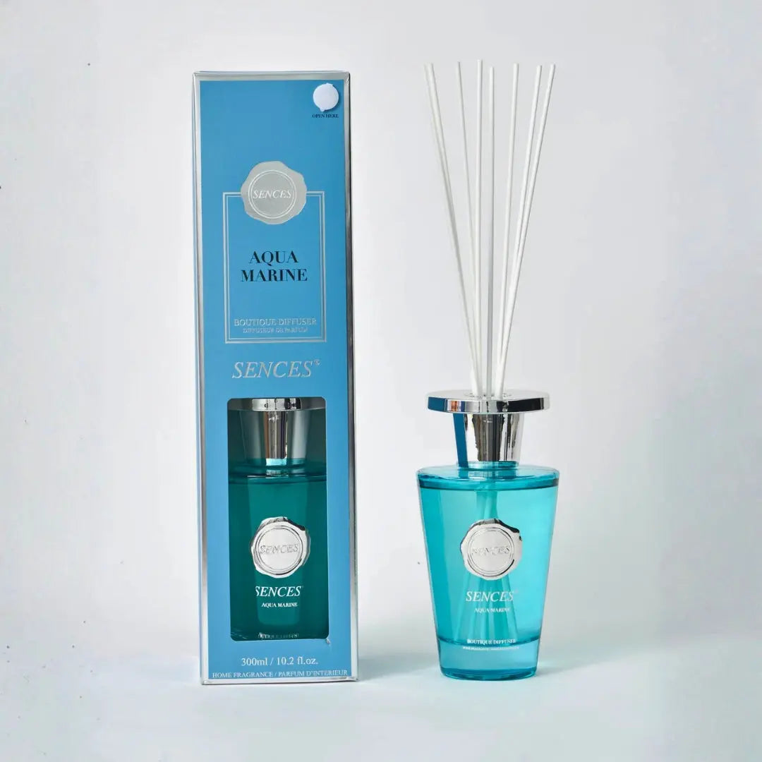 Aqua Marine 300ml Sences Reed Diffuser - Inspired By Cool Waters Baltus Ltd
