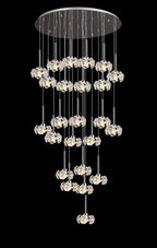 Brantley Crystal Round Pendant Ceiling Light Home Store Living