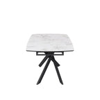 Lima 1.6m Marble Extendable Dining Table Home Store Living