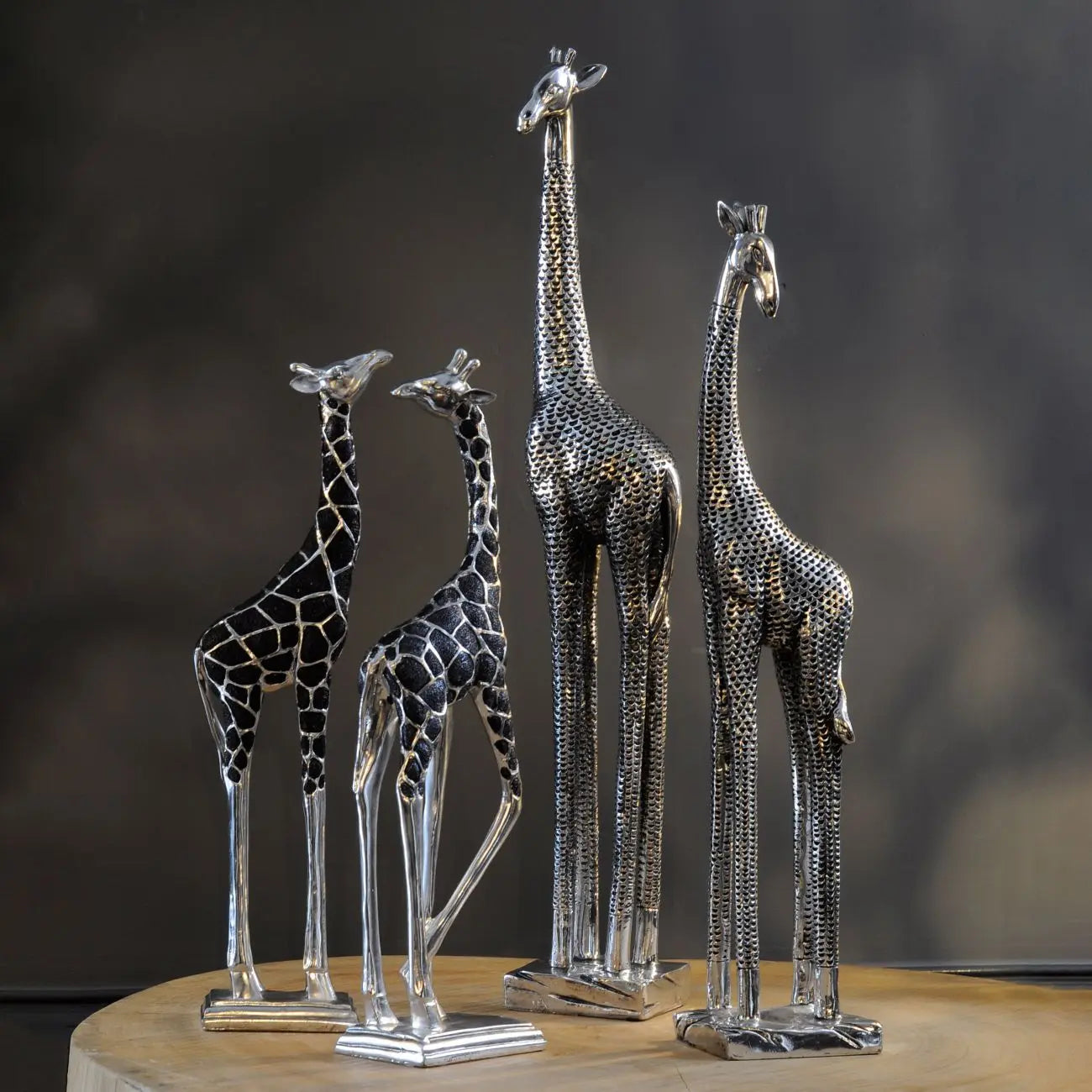 Giraffe Sculpture Head Forward Home Store Living