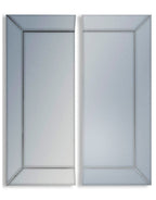 (V401) Venetian 2 Extra Large Side Piece Mirror Set Mcgowan and rutherford