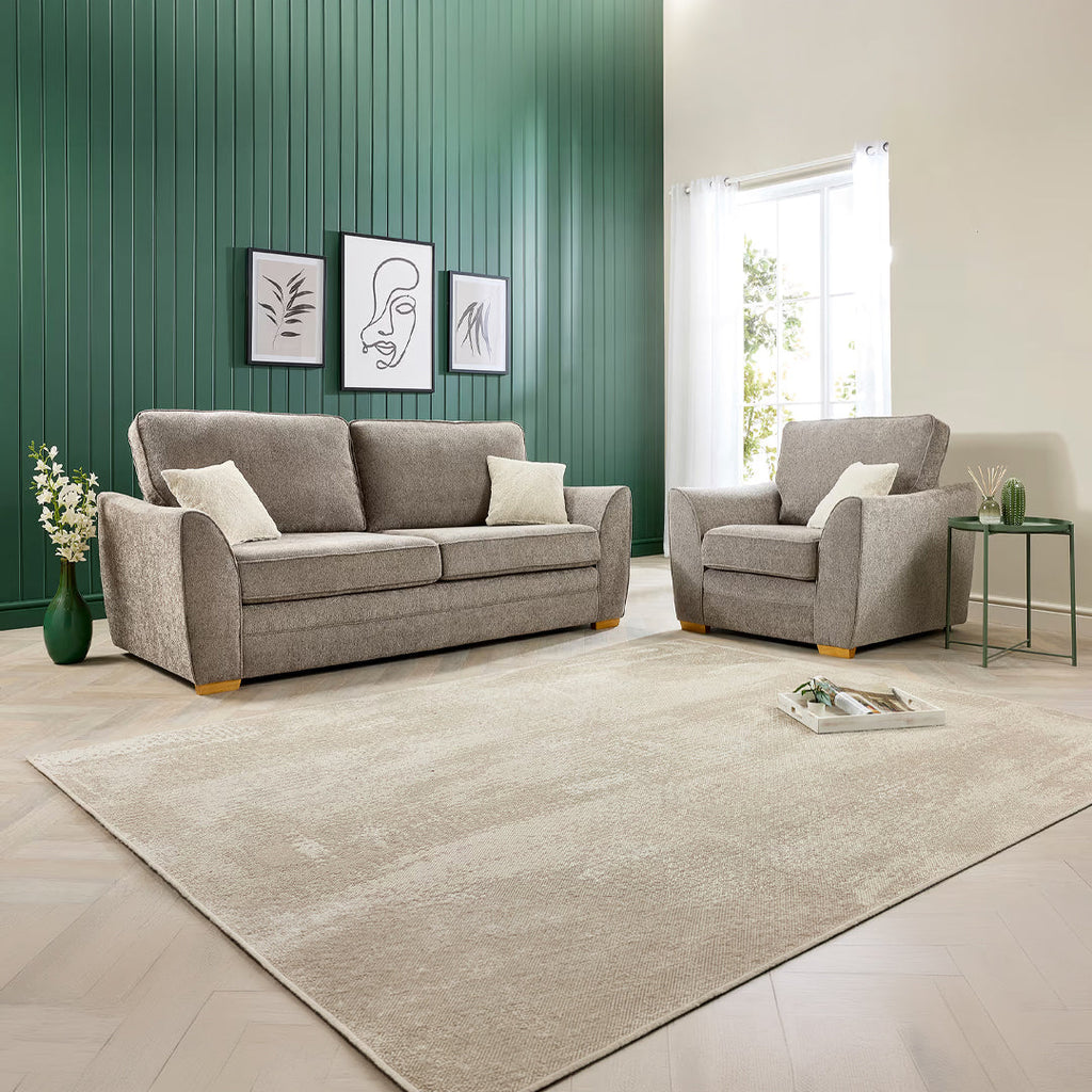 Ashford Mid-Century High Back Sofa Range Lebus