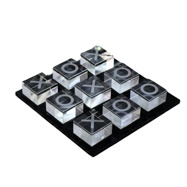 Crystal Tic-Tac-Toe Decorative Game Board 23cm Ivan