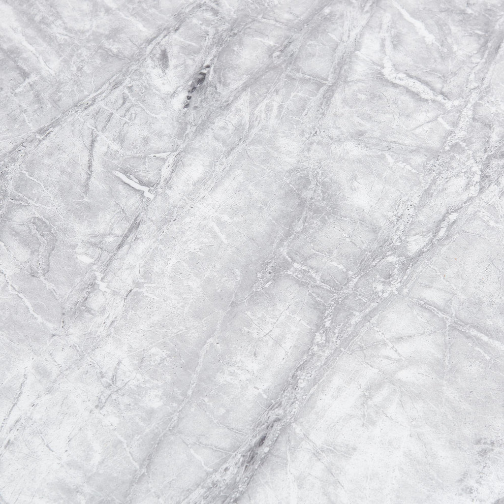 Merida 1.5m Grey Marble Dining Table w/ Chrome Legs AWS