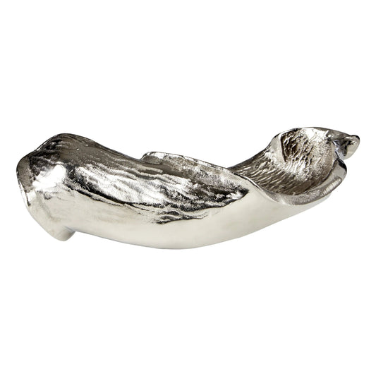 Hampshire Small Silver Leaf Ornament - Home Store Living