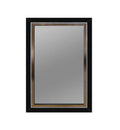 Jes Black & Gold Rectangular Wall Mirror RN Style