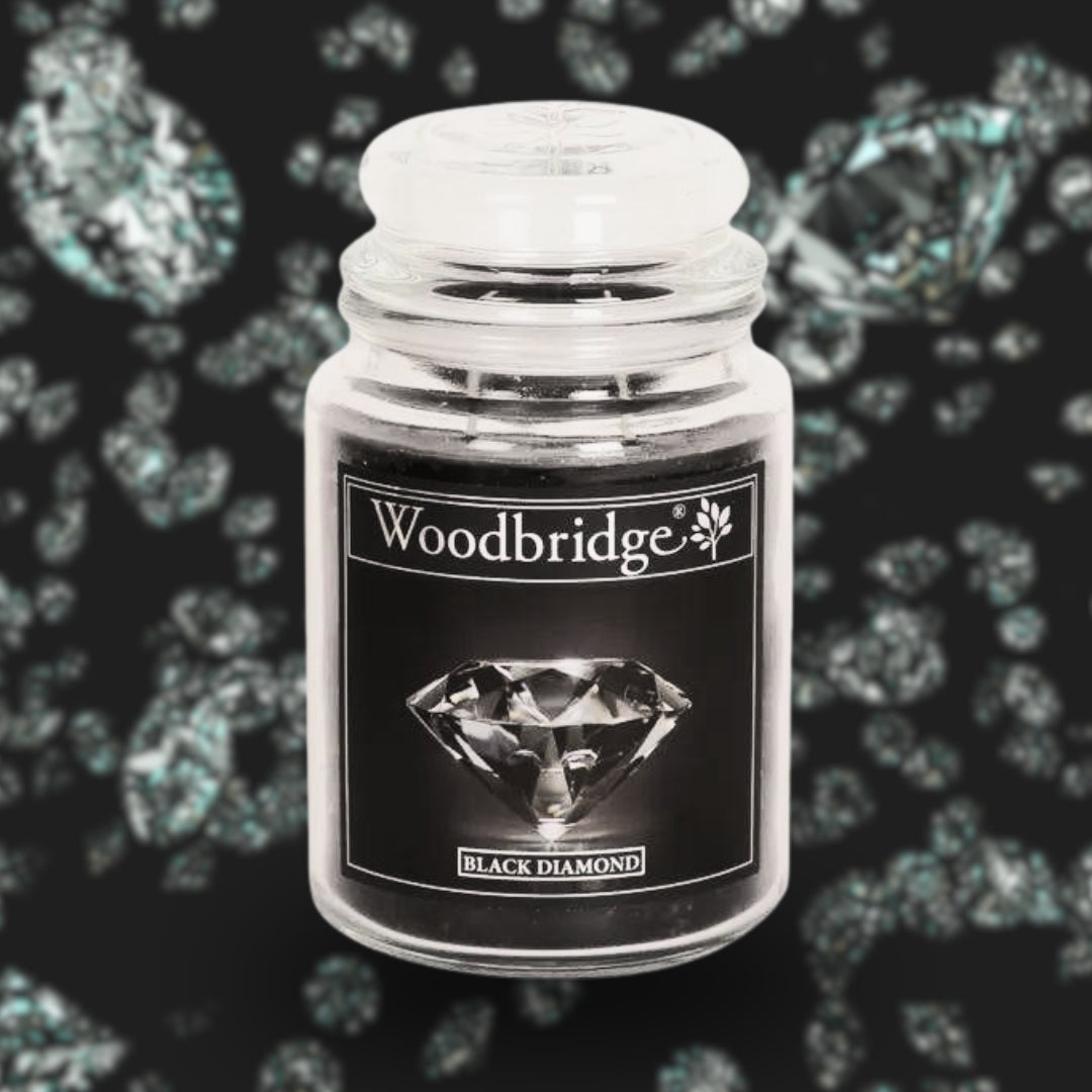Black Diamond Woodbridge Large Scented Candle Jar (565g) Aromatize