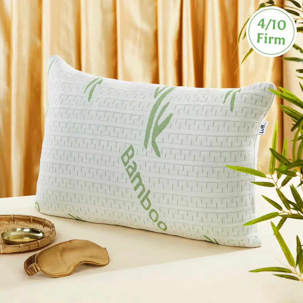 Bamboo Forest Hypoallergenic Hollowfibre Pillow Luff