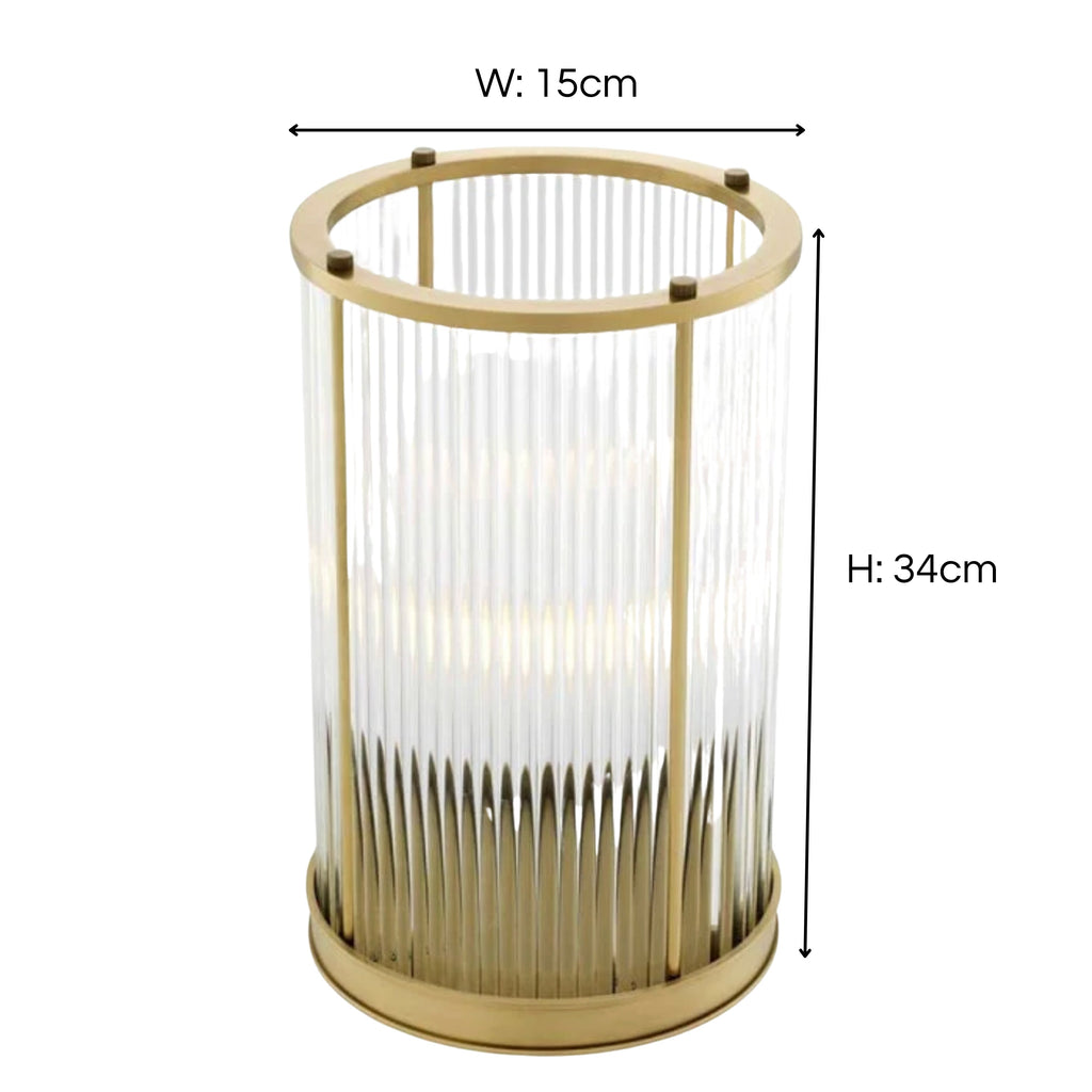 Mayson Hurricane Brass - Large 34cm Ivan