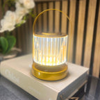 Crystal Lantern and Golden Handle Table Lamp (ASL-729) extrastar