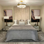 Victoria Premium Almond Panel Bed Home Store Living